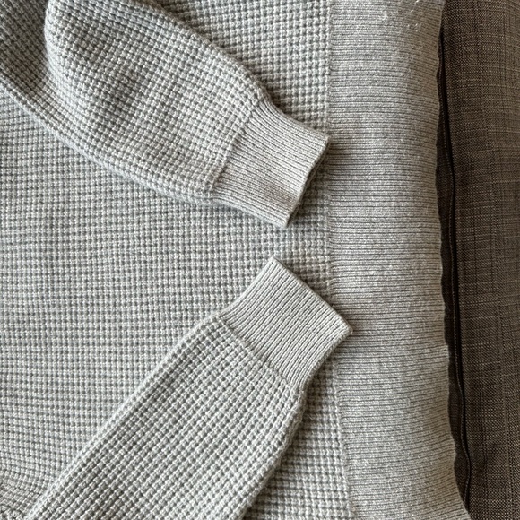 Patagonia Recycled Wool Blend, 1/4 zip Sweater L - Picture 8 of 9